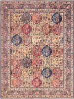 Room Size Antique Persian Tabriz Rug 48580 Nazmiyal
