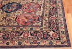 Room Size Antique Persian Tabriz Rug 48580 Side Corner Nazmiyal