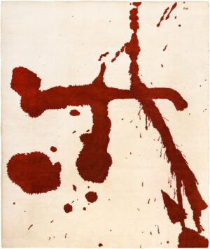 Vintage French Robert Motherwell Rug 49812 by Nazmiyal