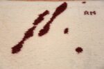Vintage French Rug by Robert Motherwell 49812 Vertical Lines Namziyal