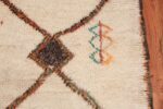 Vintage Wide Hallway Moroccan Rug 49919 Border Design Nazmiyal