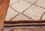 Vintage Wide Hallway Moroccan Rug 49919 Side Corner Nazmiyal