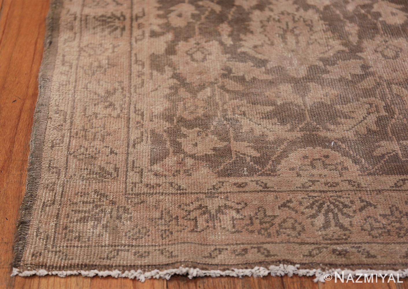 Long and Narrow Vintage Turkish Sivas Runner 50264 Longer Border Nazmiyal