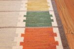 Border picture of Vintage Swedish Rug by Anna Greta Sjöqvist 47001 - Nazmiyal