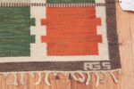 Signature picture of Vintage Swedish Rug by Anna Greta Sjöqvist 47001 - Nazmiyal