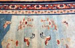 18th Century Kansu Carpet from China Nazmiyal 49944