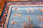 18th Century Kansu Carpet from China Nazmiyal 49944