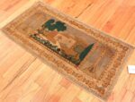 Antique Israeli Pictorial Bezalel Rachel's Tomb Rug #49981 from Nazmiyal Antique Rugs in NYC
