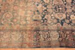 Blue Abrash Antique Persian Kerman Rug #49697 - Nazmiyal