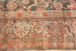 Blue Abrash Antique Persian Kerman Rug #49697 - Nazmiyal