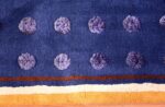 Blue Square Silk and Wool Garo Antreasian Art Rug #49950 - Nazmiyal