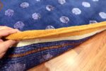 Blue Square Silk and Wool Garo Antreasian Art Rug #49950 - Nazmiyal