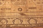 Decorative Antique Earth Tone Color Khotan Rug #49980 - Nazmiyal