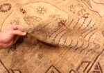 Decorative Antique Earth Tone Color Khotan Rug #49980 - Nazmiyal