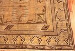 Decorative Antique Earth Tone Color Khotan Rug #49980 - Nazmiyal