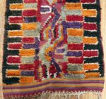 Funky Purple Vintage Moroccan Runner Rug #49942 from nazmiyal Antique Rugs in NYC
