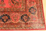Red Room Size Antique Persian Kashan Rug #49905 from Nazmiyal Antique Rugs in NYC