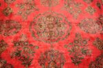 Red Room Size Antique Persian Kashan Rug #49905 from Nazmiyal Antique Rugs in NYC