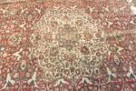 Room Size Rust Color Antique Persian Tabriz Rug #49951 - Nazmiyal
