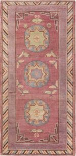 Small Tribal Purple Antique Khotan Rug #49964 - From Nazmiyal Antique Rugs in NYC