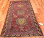 Small Tribal Purple Antique Khotan Rug #49964 - From Nazmiyal Antique Rugs in NYC