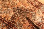 Small Vintage Silk Metallic Turkish Hereke Animal Rug #49991 from Nazmiyal Antique Rugs in NYC.
