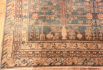 Tribal Blue Grey Antique Pomegranate Khotan Rug #49481 - Namziyal