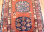 Tribal Rust Pomegranate Design Antique Khotan Rug #49965 - by Nazmiyal