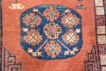 Tribal Rust Pomegranate Design Antique Khotan Rug #49965 - by Nazmiyal