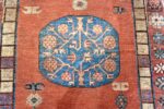 Tribal Rust Pomegranate Design Antique Khotan Rug #49965 - by Nazmiyal