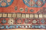 Tribal Rust Pomegranate Design Antique Khotan Rug #49965 - by Nazmiyal