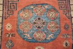 Tribal Rust Pomegranate Design Antique Khotan Rug #49965 - by Nazmiyal