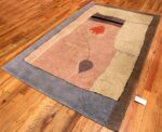 Vintage Scandinavian Ege Art Line Paul Klee Arab Song Rug #49997 from Nazmiyal Antique Rugs in NYC
