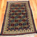 Artistic Vintage Israeli Bezalel Rug 49941 - by Nazmiyal