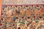 Fine Signed Vintage Persian Esfahan Rug With Hunting Scene 70017 by Nazmiyal