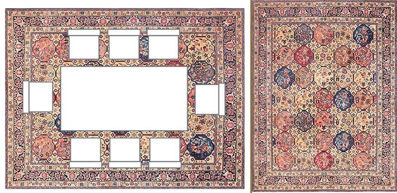 Rectangular Dining Room Table Layout With Rug Positioned Under The Table Rectangular Dining Room Table Layout With Rug Positioned Under The Table - Nazmiyal