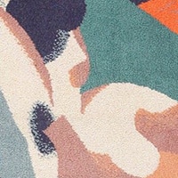 Rene Margritte art rugs by Nazmiyal