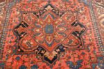 Image of Medallion of Antique Persian Medallion Heriz Rug #70020 from the collection of Nazmiyal Antique Rugs NYC