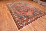 Image of Antique Persian Medallion Heriz Rug #70020 from the collection of Nazmiyal Antique Rugs NYC