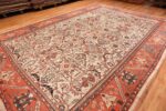 Image of Large Antique Ivory Persian Sultanabad Carpet #70014 from the collection of Nazmiyal Antique Rugs NYC