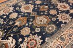 Picture of Details of Large Blue Antique Persian Malayer Rug #70010