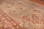 Picture of Large Soft Mauve Antique Indian Agra Carpet #70041