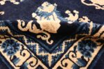 Image of Delicate Pile of Small Antique Peking Foo Dog Chinese Rug #70039 from the collection of Nazmiyal Antique Rugs NYC