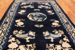 Image of Small Antique Peking Foo Dog Chinese Rug #70039 from the collection of Nazmiyal Antique Rugs NYC