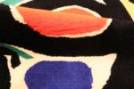 Image of Pile of Small Square Vintage Miro Art Rug #70034 from the collection of Nazmiyal Antique Rugs NYC