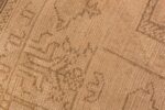 Image of Details of Soft Antique Decorative Turkish Oushak Rug #49743 from the collection of Nazmiyal Antique Rugs NYC
