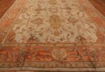 A Picture of Large Antique Turkish Oushak Rug #50674 from Nazmiyal Antique Rugs in NYC