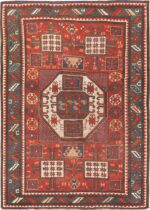 Picture of Antique Caucasian Karachopf Rug #70049 from Nazmiyal Antique Rugs in NYC