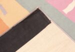 Backing Of French Bauhaus Wassily Kandinsky Tapestry 41278 Picture of the Backing Of French Bauhaus Wassily Kandinsky Tapestry 41278 From Nazmiyal Antique Rugs in NYC
