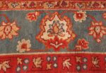 Picture of the Border of Square Size Antique Irish Donegal Rug #3328 From Nazmiyal Antique Rugs In NYC